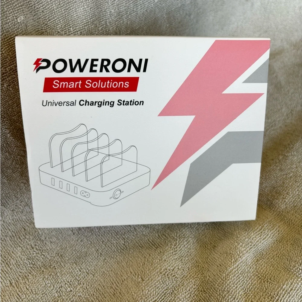 USB Charging Dock - 4-Port‎ - Fast Charging Station for Multiple Devices